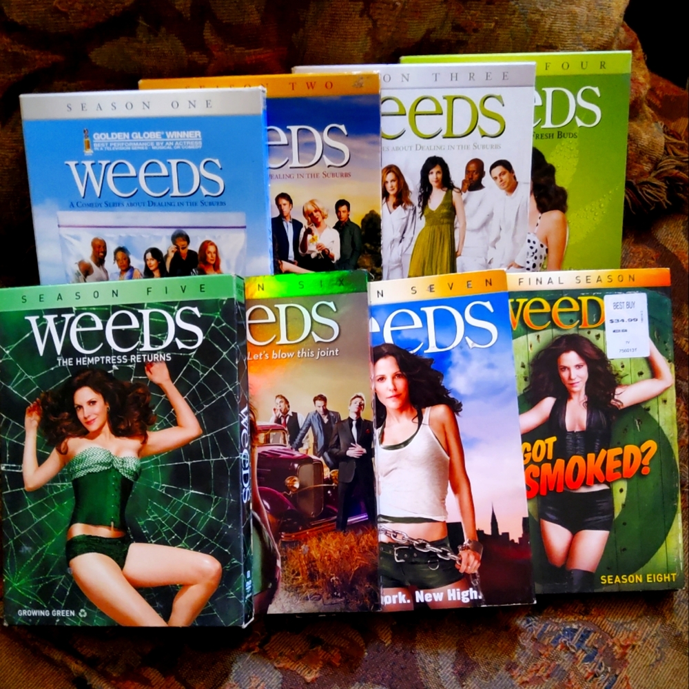 Weeds seasons 1-8 on DVD (complete series)